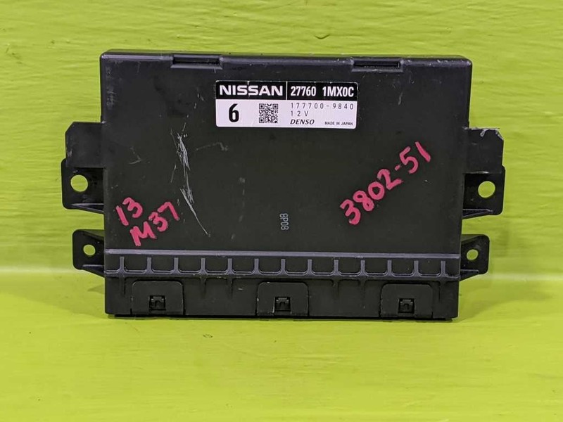 12 13 M37 M56 TEMPERATURE CONTROL MODULE W/HEAT COOL SEATSOEM 3802-51
