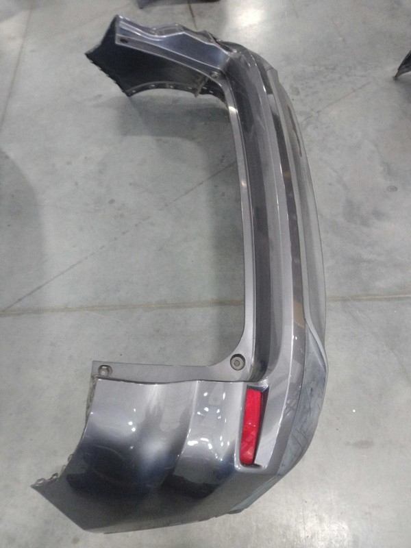 2016 Honda CR-V OEM Grey Bumper Assembly, Used, 114k Miles, Genuine Parts
