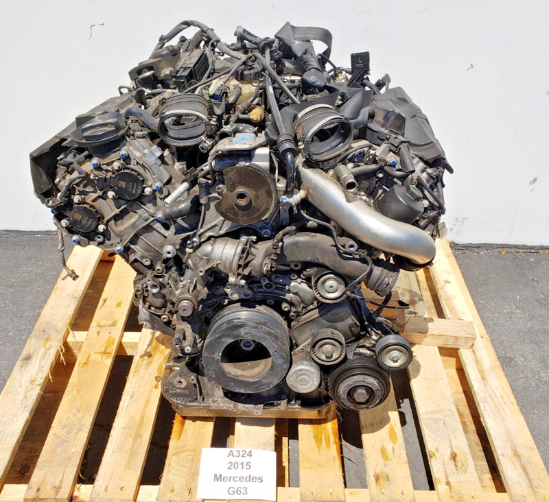 ✅ 15-18 OEM Mercedes W463 G63 AMG AWD 5.5 V8 M157 Engine Motor Long Block 56k *
