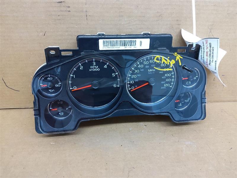 Speedometer Cluster MPH US Market Fits 08-09 SIERRA 2500 PICKUP 269966