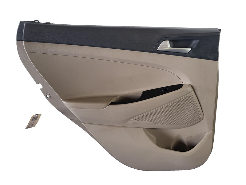 Used Oem Hyundai Left Driver Rear Door Trim Panel for 2019-2021 Tucson