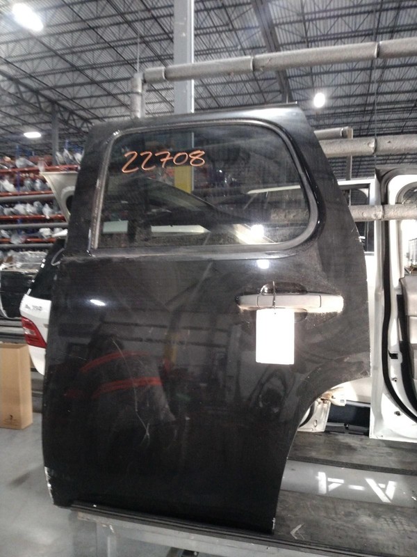 2008 Chevrolet Tahoe Left Rear Door Black OEM 487160 - Scratch 194K Miles