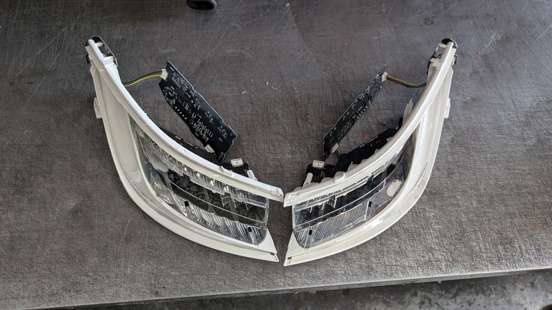 2PC Rear Right & Left Tail Lamp Reflector w/ Light 2019 Infiniti QX50 2020 -2024