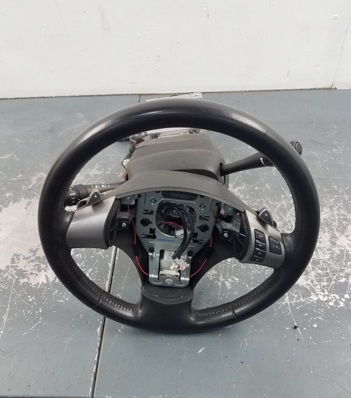 2008 Chevy Corvette C6 Leather Steering Wheel / Column #0206 K3