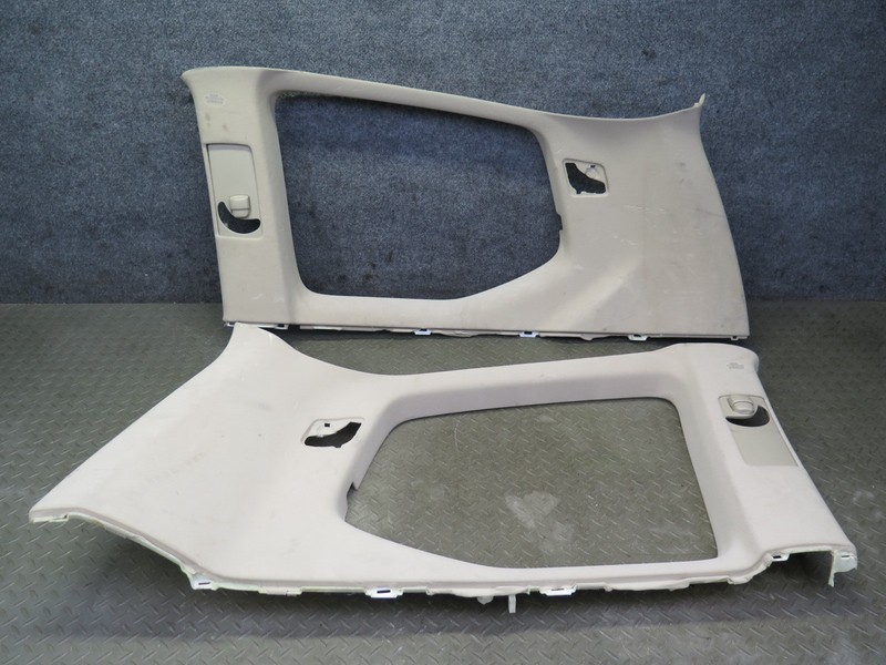 03-09 LEXUS UZJ120L GX470 REAR LEFT & RIGHT SIDE UPPER PILLAR QUARTER TRIM SET