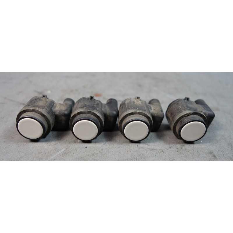 10-17 BMW Parking Distance Control Ultrasonic Sensor Set of 4 Alpine White OEM
