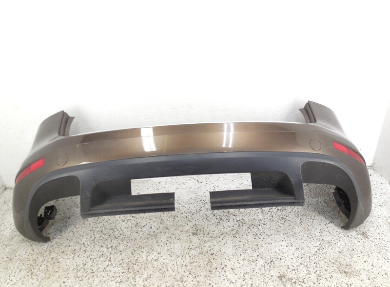 2011-2014 Volkswagen Touareg Rear Bumper Cover W/O Park Assist OEM LH8Z