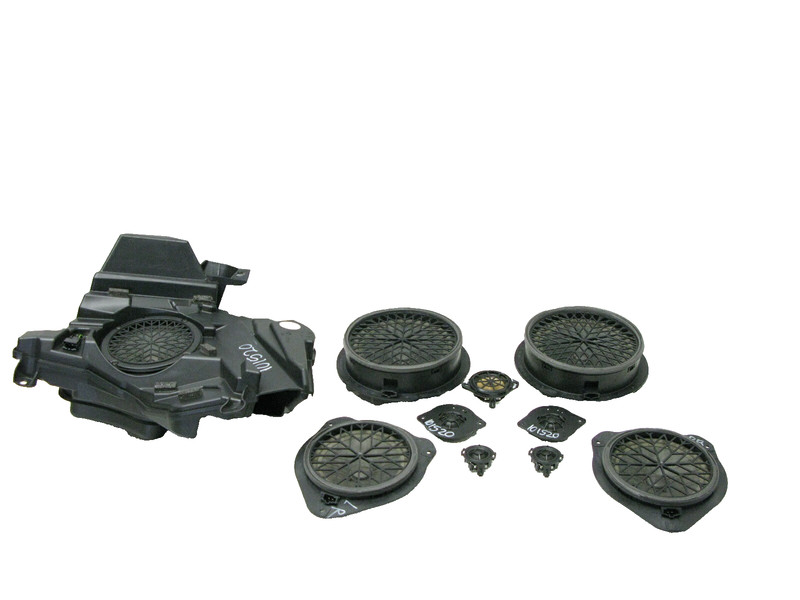 10-17 AUDI 8T A5 S5 RS5 CONVERTIBLE FRONT REAR LEFT RIGHT SPEAKER SET OEM 101520