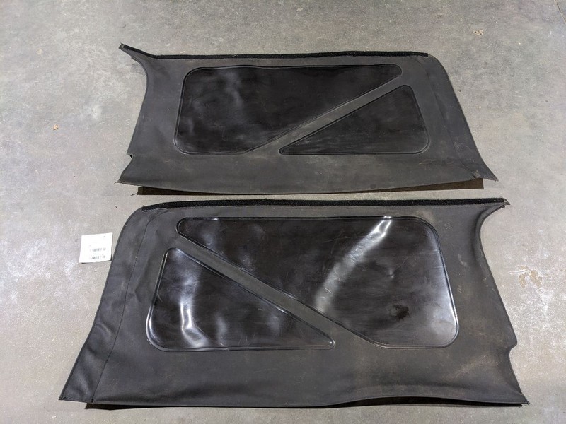97-06 Jeep Wrangler LJ LONG BODY LH RH Windows Soft Top 1189