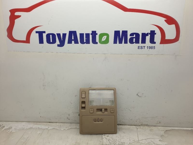 98-05 LEXUS GS300 BEIGE FRONT OVERHEAD ROOF CONSOLE ASEMBLY