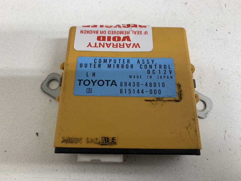 2004-2006 Lexus RX330 Memory Door Mirror Control Computer Module 89430-48010 Oem