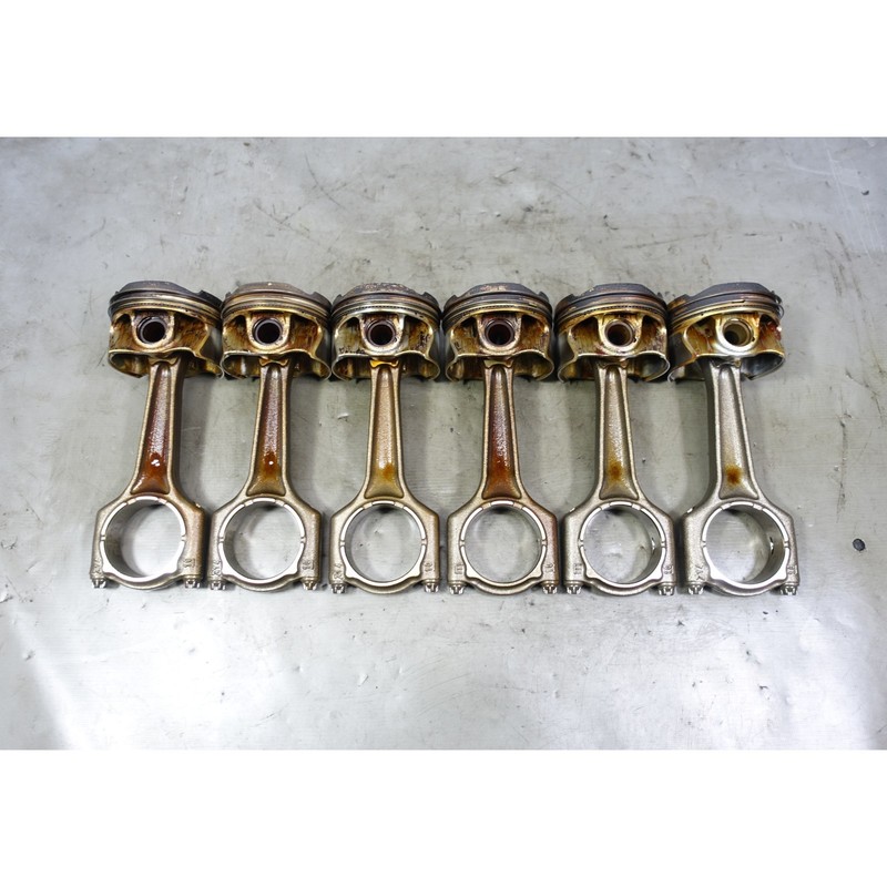 2016-2021 BMW M240i 340i 540i B58 Gen 1 Pistons Connecting Rods Set of 6 OEM