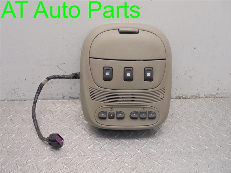 2003 CHEVROLET TRAILBLAZER EXT OVERHEAD CONSOLE 15015905