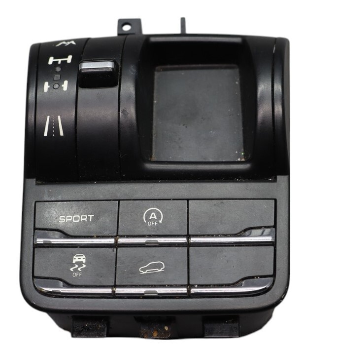 11-14 Porsche Cayenne 958 S Suspension Mode Selector Switch Panel 7P5927127 Oem