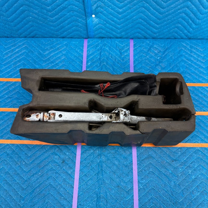 1987–1991 Volvo 780 Bertone Trunk Jack With Storage Tray OEM