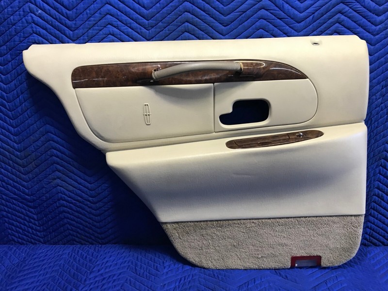 1998 Lincoln Town Car Rear Left Driver Interior Door Trim Panel Assembly OEM