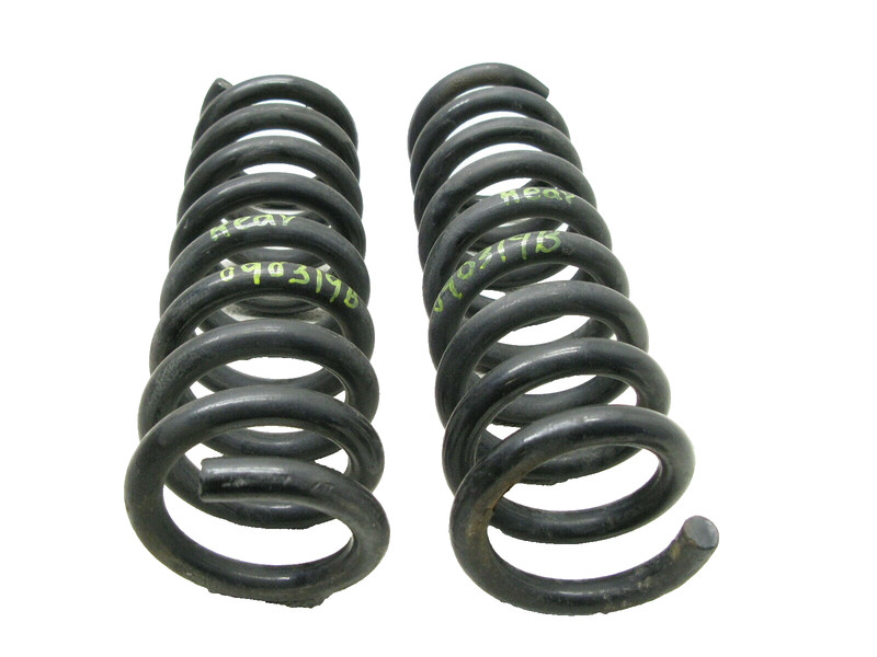03-09 MERCEDES W209 CLK500 CLK320 CLK350 COIL SPRING LEFT RIGHT REAR OEM 090319B