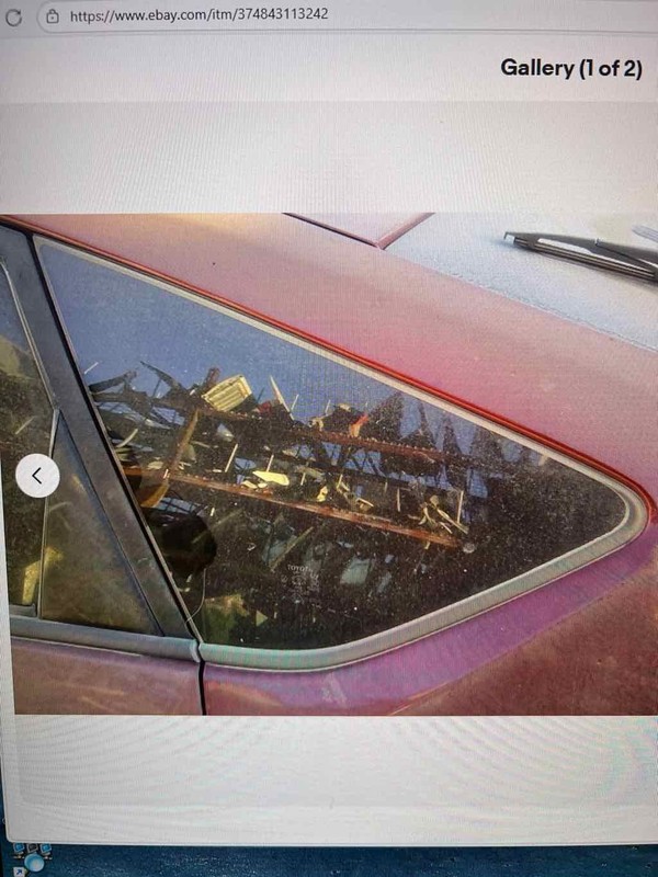 Quarter Glass/window TOYOTA PRIUS Left 04 05 06 07 08 09