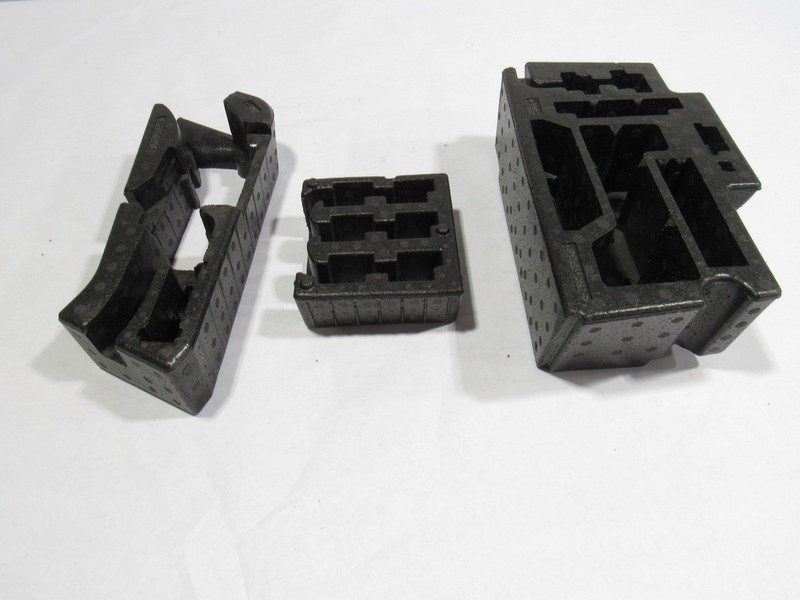 10-20 Bentley Mulsanne 2012 Rear Trunk Retainer Foam Holder Bracket Set @1