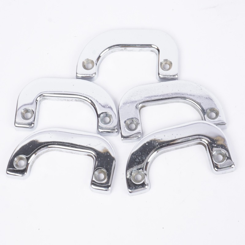 Mercedes Benz W110 W111 Fintail Right Left Front Rear Door Latch Chrome Trim SET