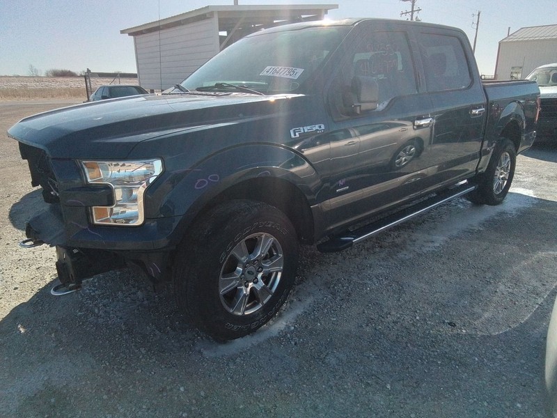 Driver Fender Without Wheel Lip Moulding Fits 15-20 FORD F150 PICKUP 3436049