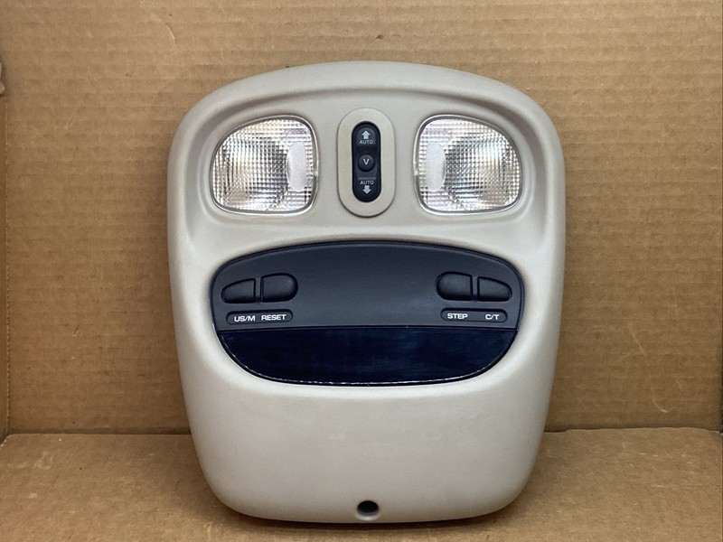 2002-2005 Dodge Ram Overhead Console Dome Map Lights Digital Display 56049706AF