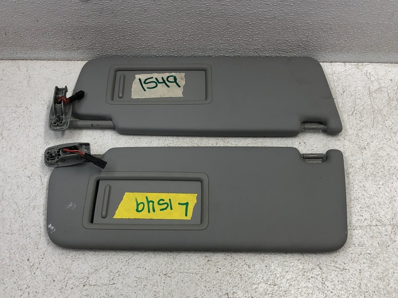 2018 2019 2020 Audi Q5 Front Left & Right Sunvisor Sun Visor Set Gray 1549 OEM