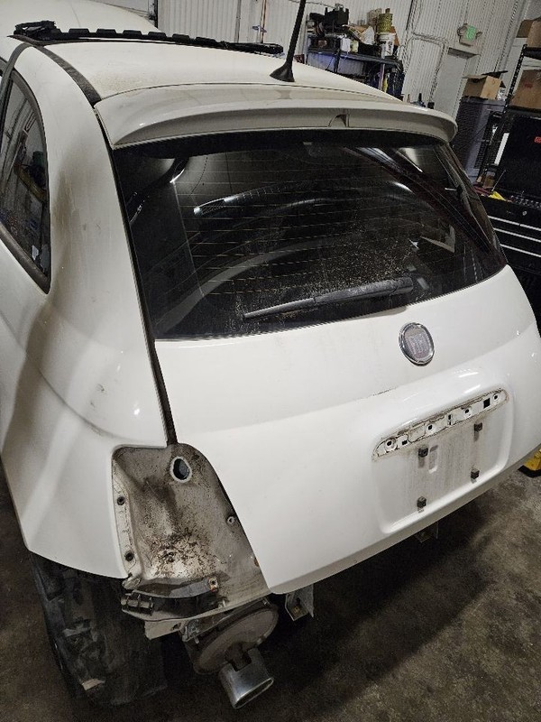2012-2017 Fiat 500 2-Door Coupe Spoiler Style Trunk Hatch Tailgate PW3 Bianco