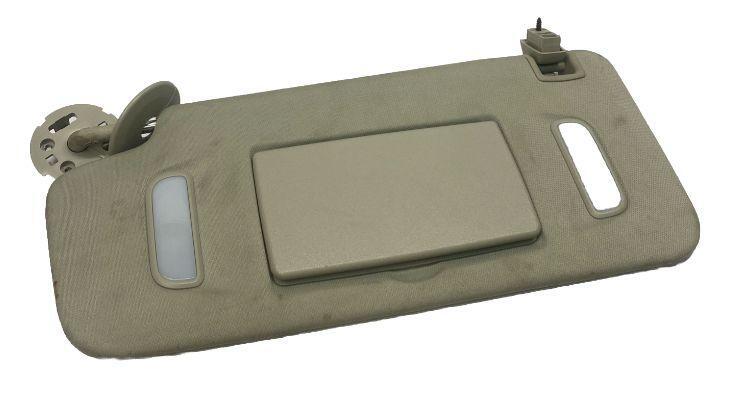 Chevy Colorado sun visor 17 to 22 left side illuminated assy OEM gray 23393314
