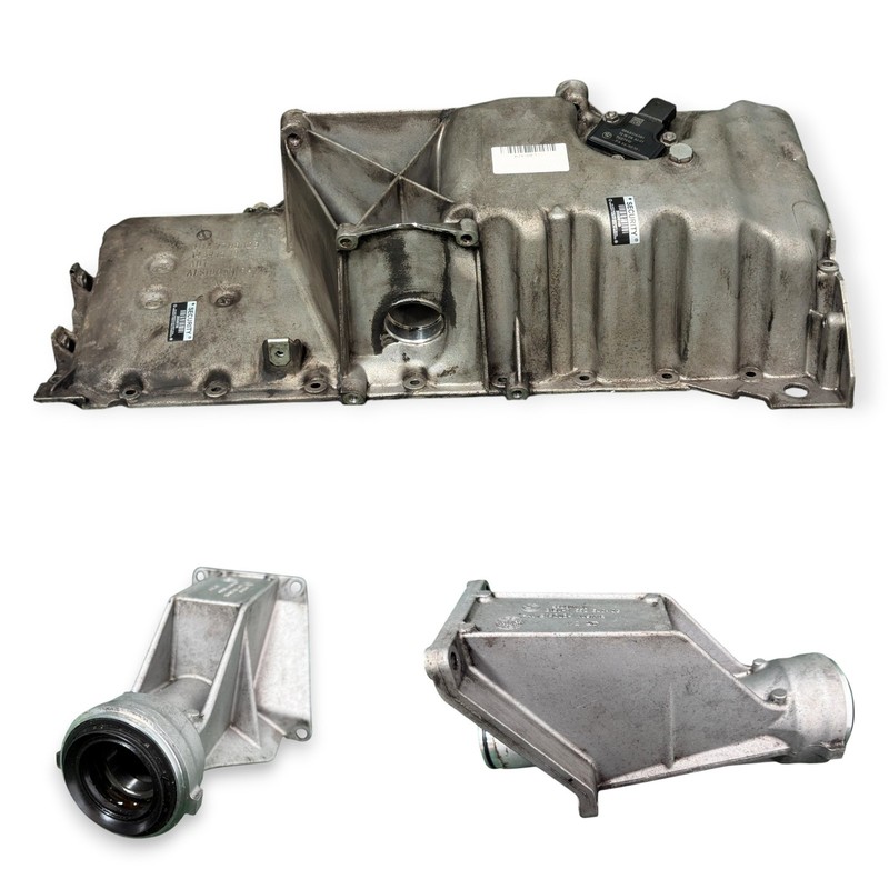 09-13 BMW E70 X5 SAV Diesel M57 6-Cylinder Factory Oil Pan w/ Output Shaft OEM