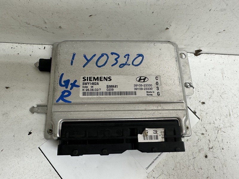 2003 Hyundai Tiburon 2.0L Cali Emissons Engine Computer Control Module Ecu Ecm