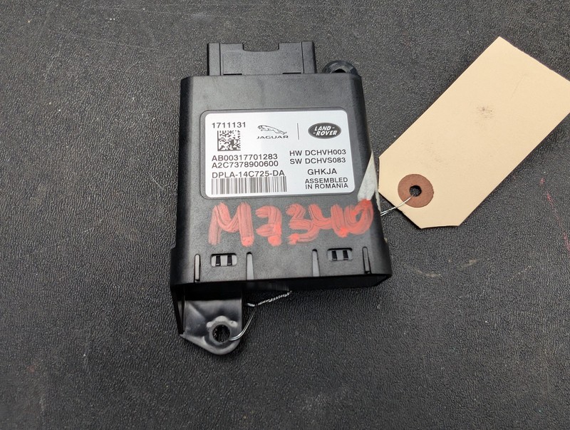 Front Right Seat Heating Control Module 2018 Jaguar XE S DPLA-14C725-DA 2019