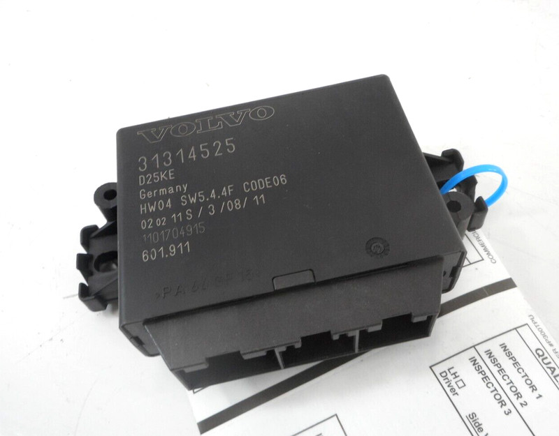Volvo XC60 Parking Assist Control Module 31314525 OEM 2011 2012