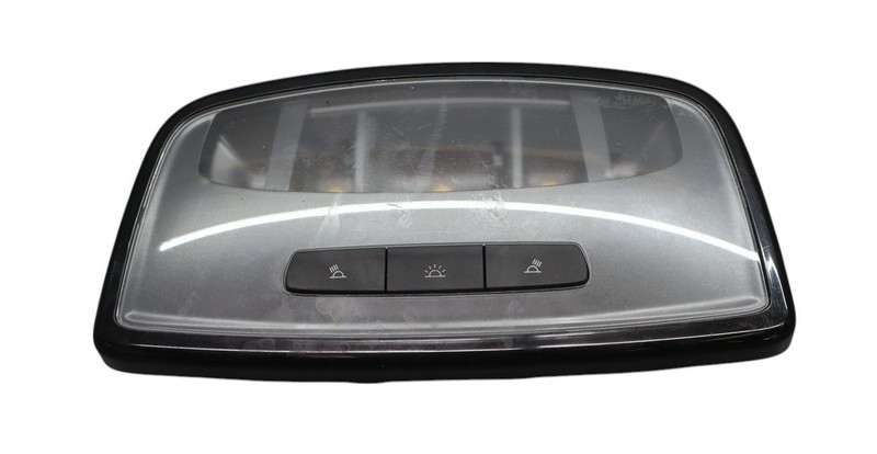 14-17 Maserati Ghibli Rear Overhead Dome Light Reading Lamp Module Black Oem