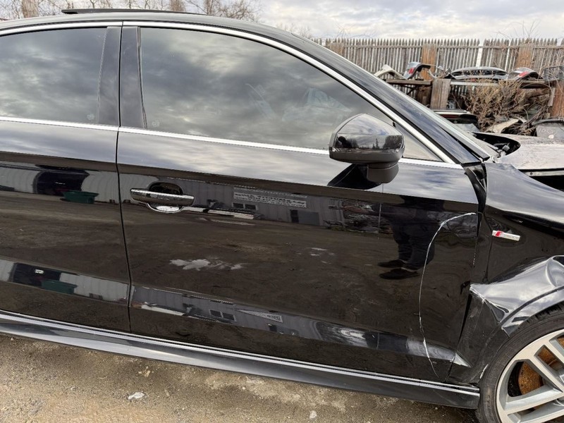 2015-2020 Audi A3 Right Passenger Side Front Door Black