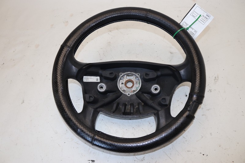 2008-2017 FREIGHTLINER CASCADIA 125 STEERING WHEEL 4 SPOKE BLACK LEATHER OEM