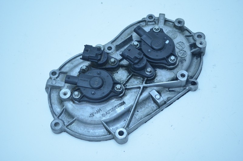 05-08 MERCEDES R171 SLK280 M272 ENGINE LEFT SIDE TIMING CHAIN COVER PLATE OEM
