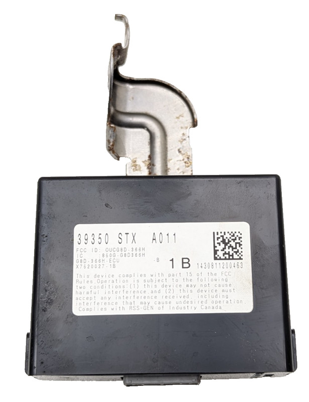 2007-2009 Acura MDX TPMS Tire Pressure Monitoring Sensor Control Module
