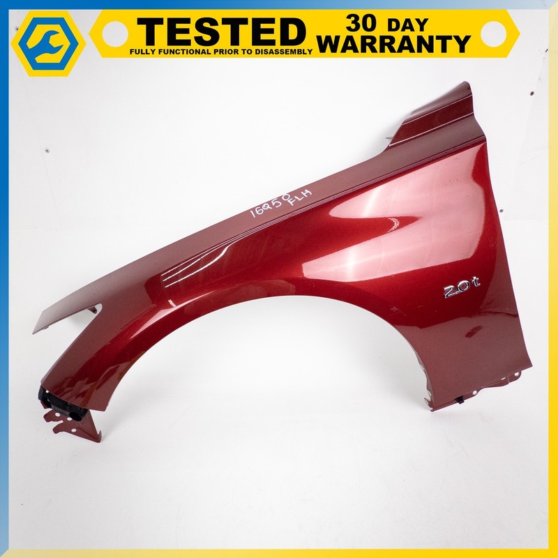 14-24 INFINITI Q50 FRONT LEFT DRIVER SIDE FENDER WING Red NAH OEM