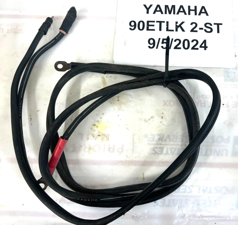 YAMAHA OUTBOARD 75-90HP BATTERY CABLE 688-82105-02-00 3 CYL 2 STROKE FRESHWATER