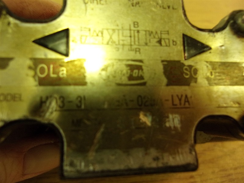 Sola Toyo OK HD3-3W-BGA-025A-LYA Solenoid Directional Valve *FREE SHIPPING*