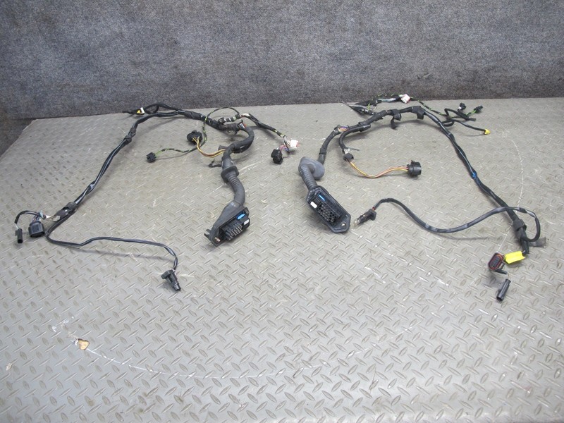 2000-2004 PORSCHE BOXSTER 986 LEFT & RIGHT DOOR WIRE WIRING HARNESS SET OF 2