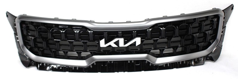 OEM Upper Grille For KIA Telluride Silver 86350-S9700