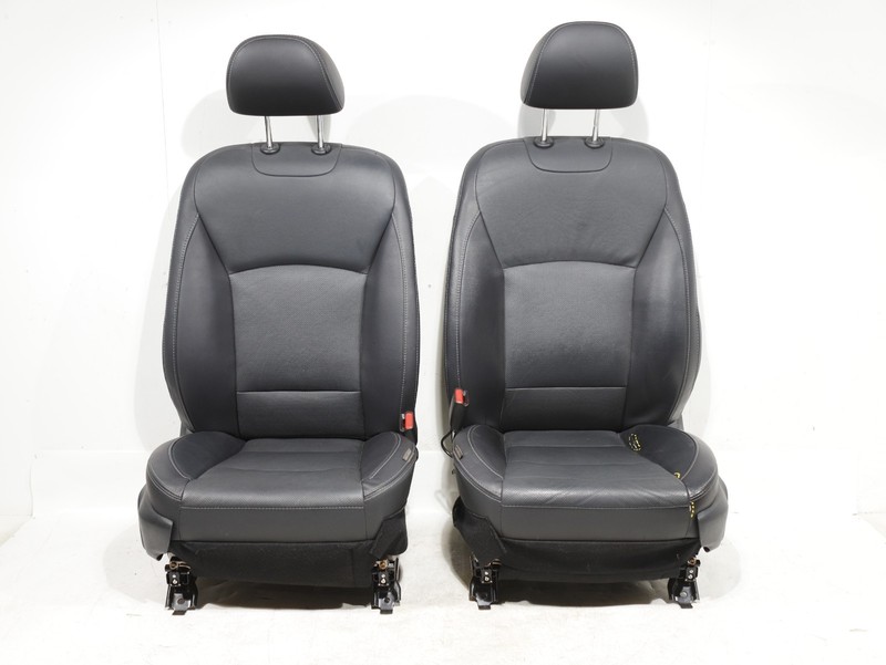 15-17 Subaru Outback Legacy Front Seats Leather Heated Left Right Black J20 OEM