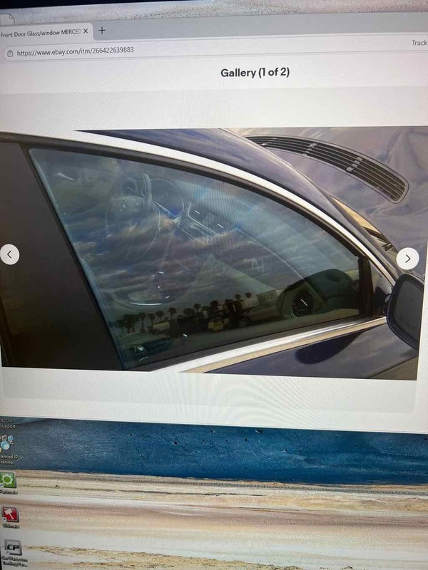 Front Door Glass/window MERCEDES CLS Right 06 07 08 09 10 11