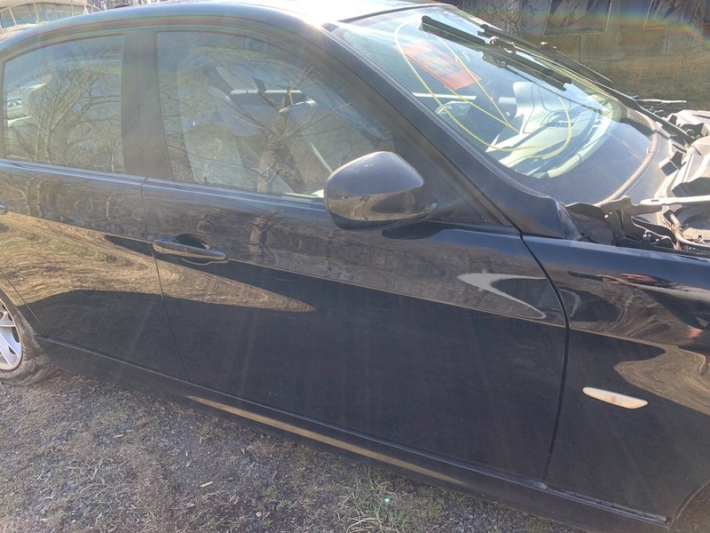2010 BMW 328I E90 Front Right Passenger Side Black Door 328 335 09-11
