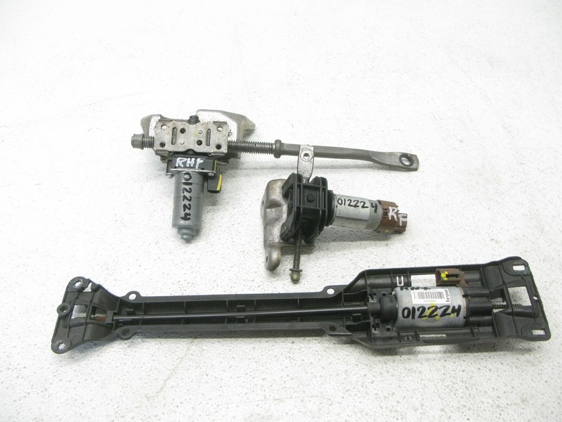11-16 BMW F10 535i 528i SEAT TRACK RAIL MOTOR SET FRONT RIGHT OEM 012224