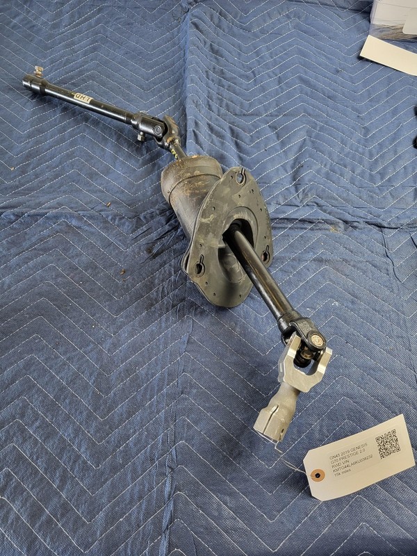 Used Oem GENESIS Steering Column Lower Intermediate Shaft for 2019-2021 G70 2.0L