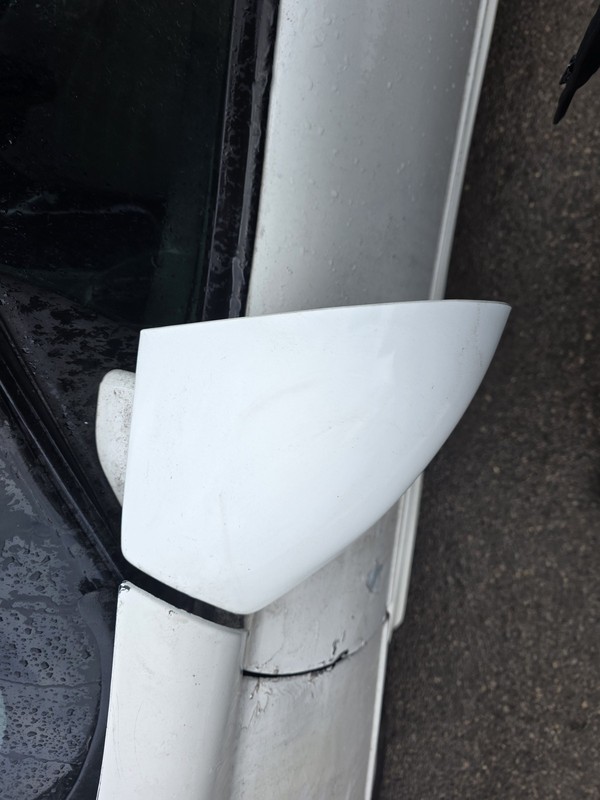 1993-2002 Chevrolet Camaro Power Driver Left Side Mirror Oem White (9567)
