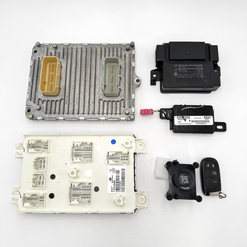 ✅13-2024 RAM CLASSIC 1500 OEM ENGINE CONTROLLER MODULE BODY IGNITION SWITCH SET